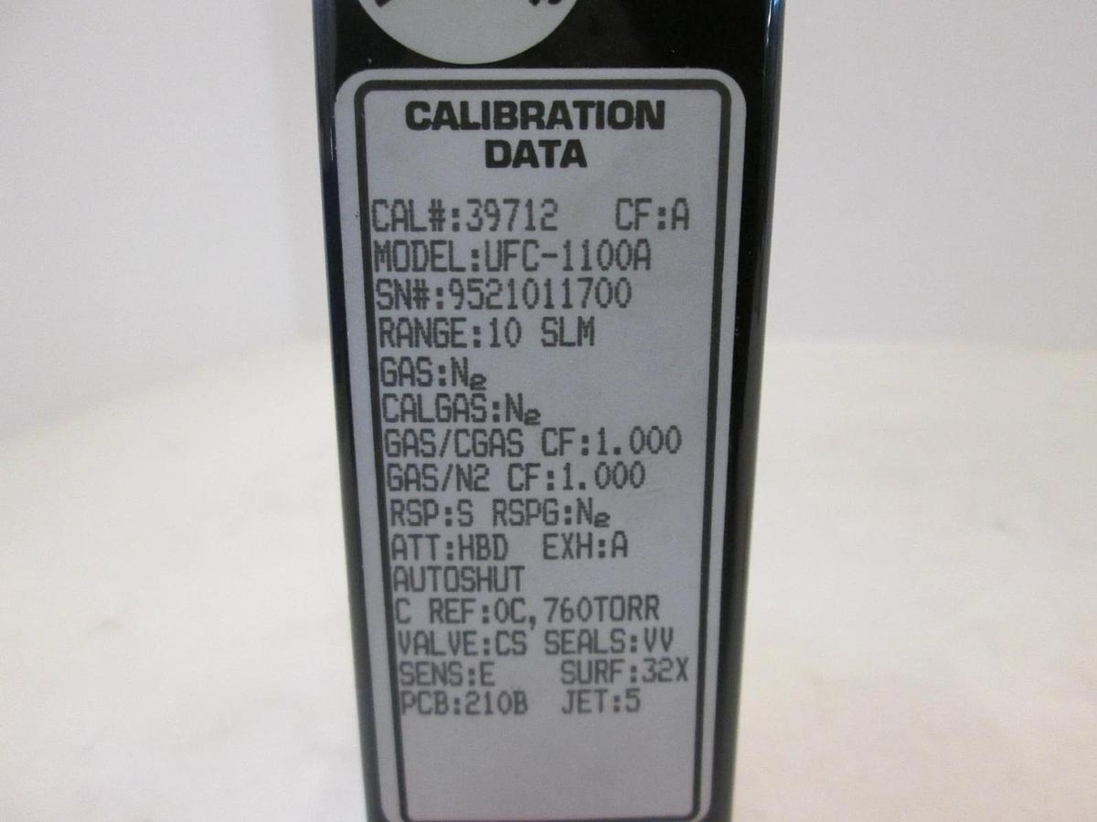 Used Unit, UFC-1100A, MFC, Mass Flow Controller, N2, 10 SLM, Used