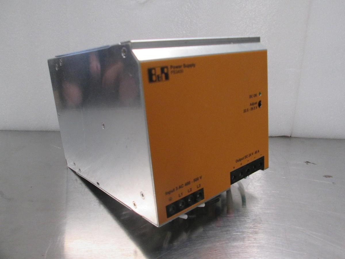 Used B&R, PS3400, Power Supply, 24VDC, 40A, Used