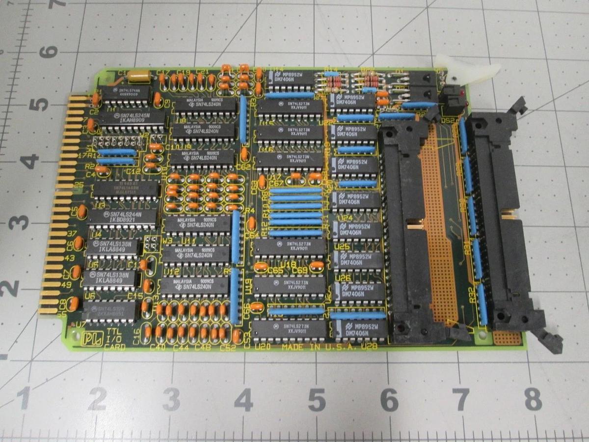 Watkins Johnson, 978769-001R, Pro Log PWB111469-003, TTL I/O Card, New