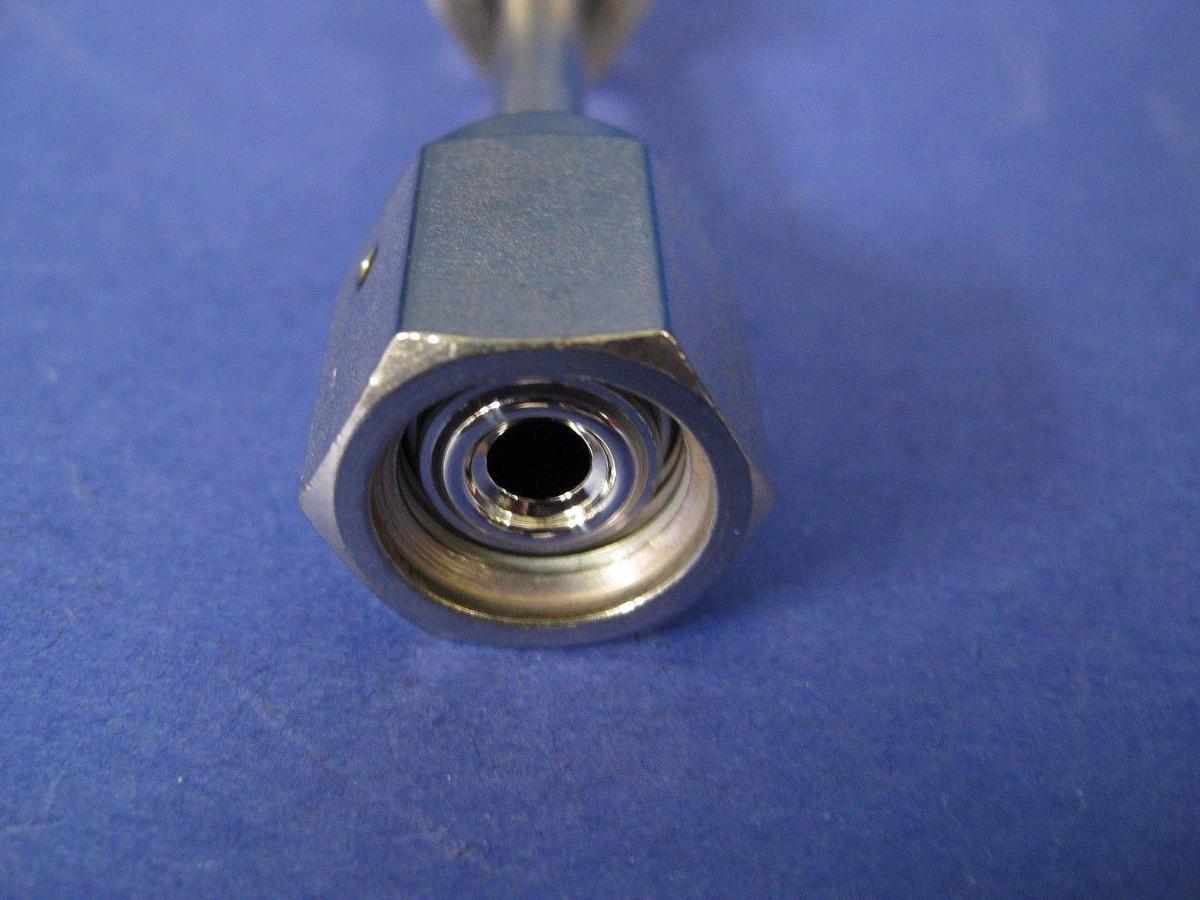 Refurbished Swagelok Tube Assembly Connector, 3 1/2" Long, 1/4" MVCR x 1/4" FVCR