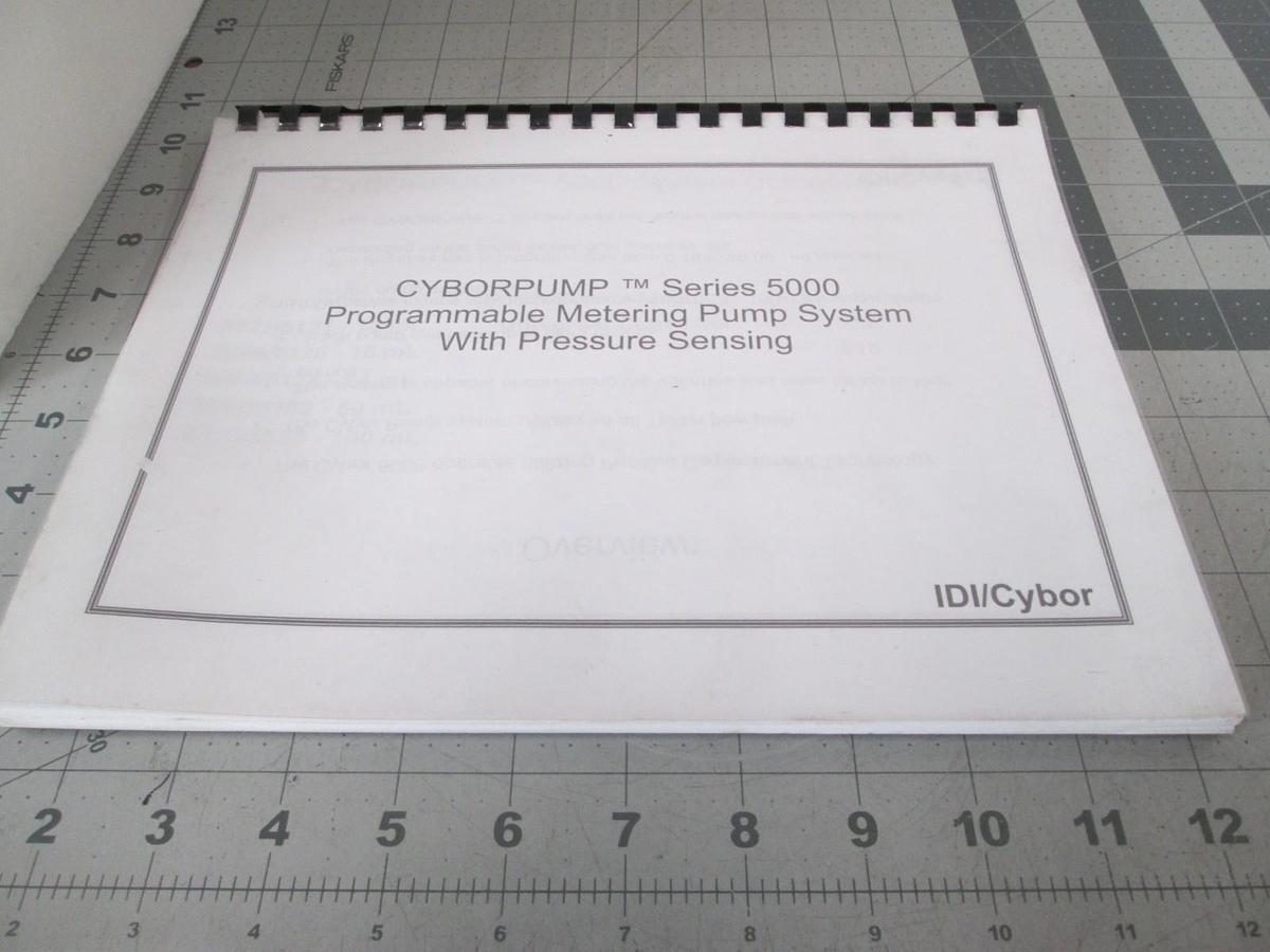 Used Cyborpump, Series 5000, Operation and Maintenance Manual, Used