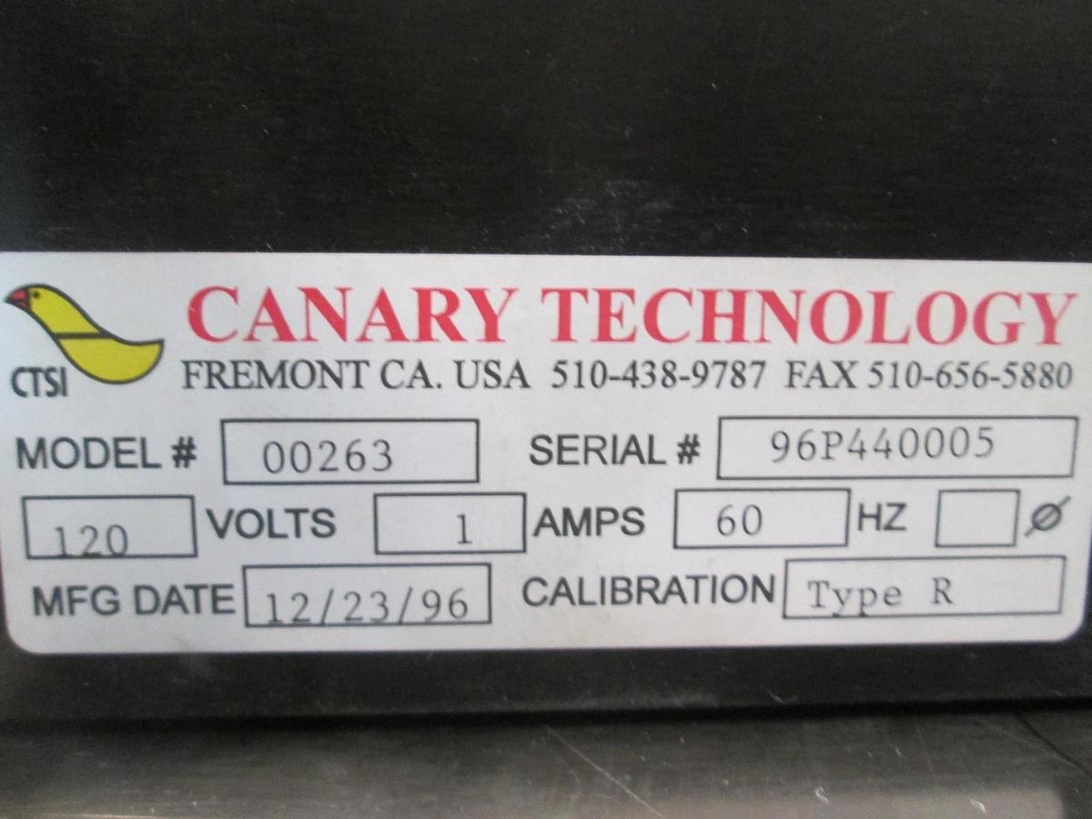 Used Tempress, Model 263, PCB Card Cage, 1 V, 60Hz, Used Canary Technology,