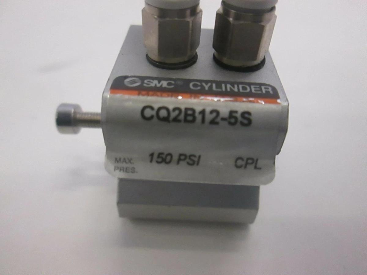 Used SMC, CQ2B12-5S, Pneumatic Cylinder, Used