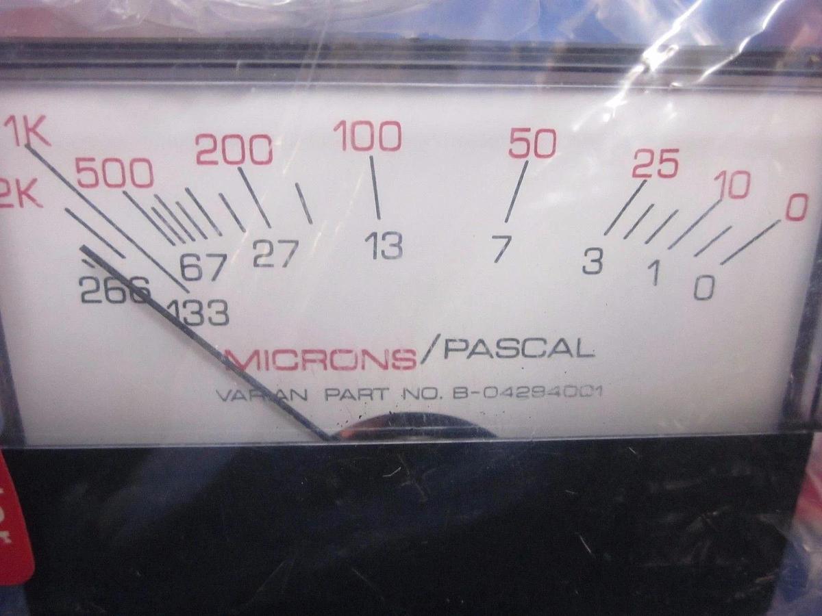 VARIAN B-04294001 / MODUTEC 00-821235B Meter Gauge, 0-2K Microns - Lot of 2