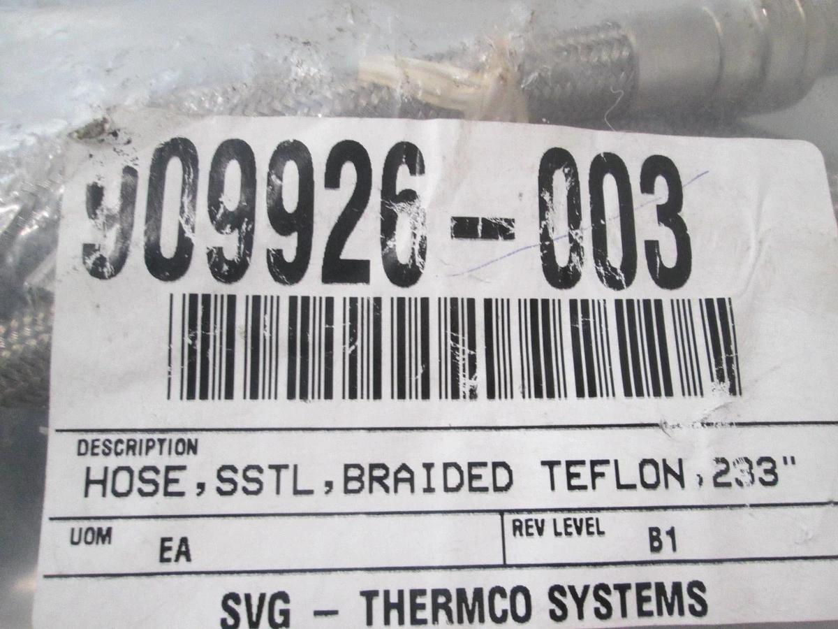 Used Swagelok, SS-TH8TA8TA8-236, Teflon Hose, 19.6', New