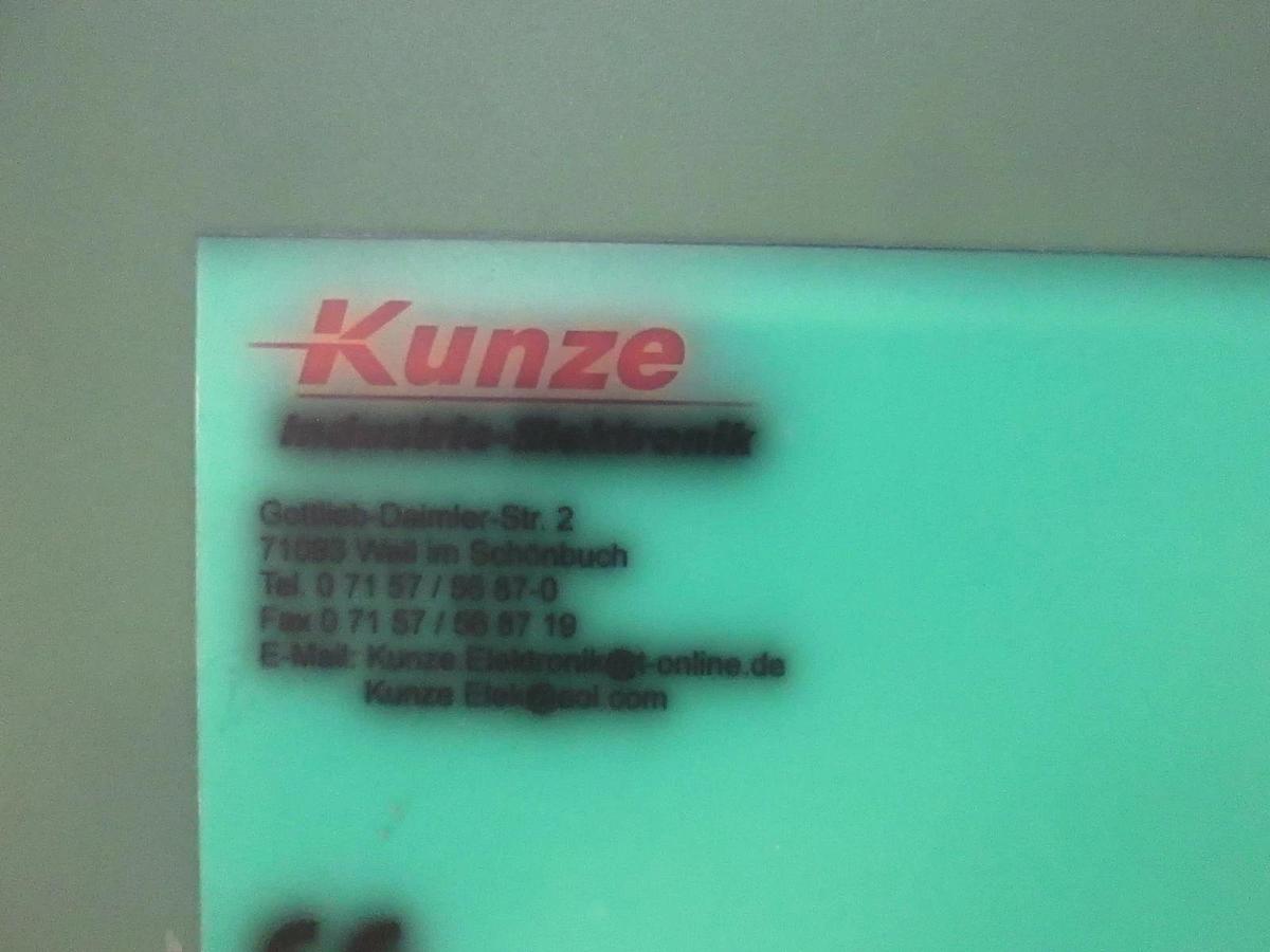 Used Kunze Industrie Elektronik Power Box Assy w/ (6) AC/DC Power Supplies, Used