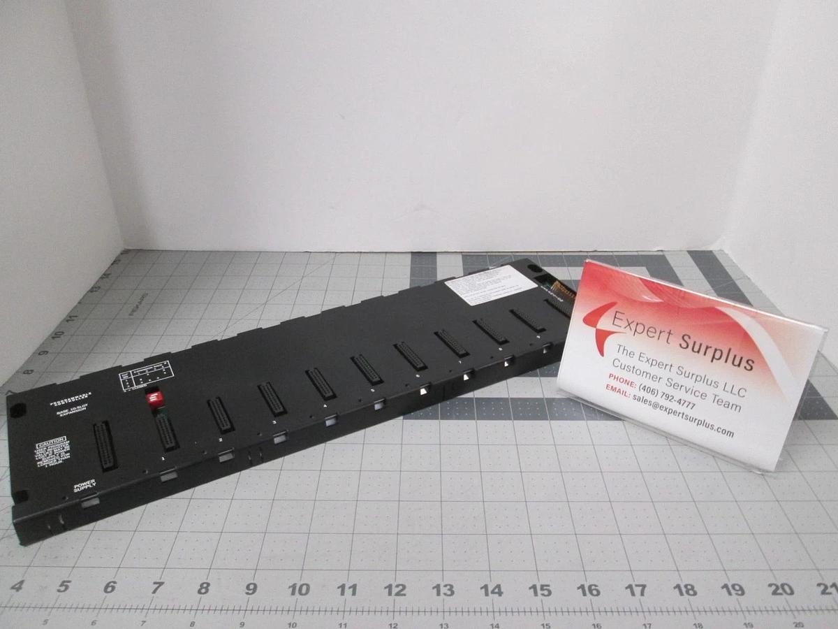 Used GE Fanuc, IC693CHS392C, 10 Slot Baseplate Expansion Module, Used