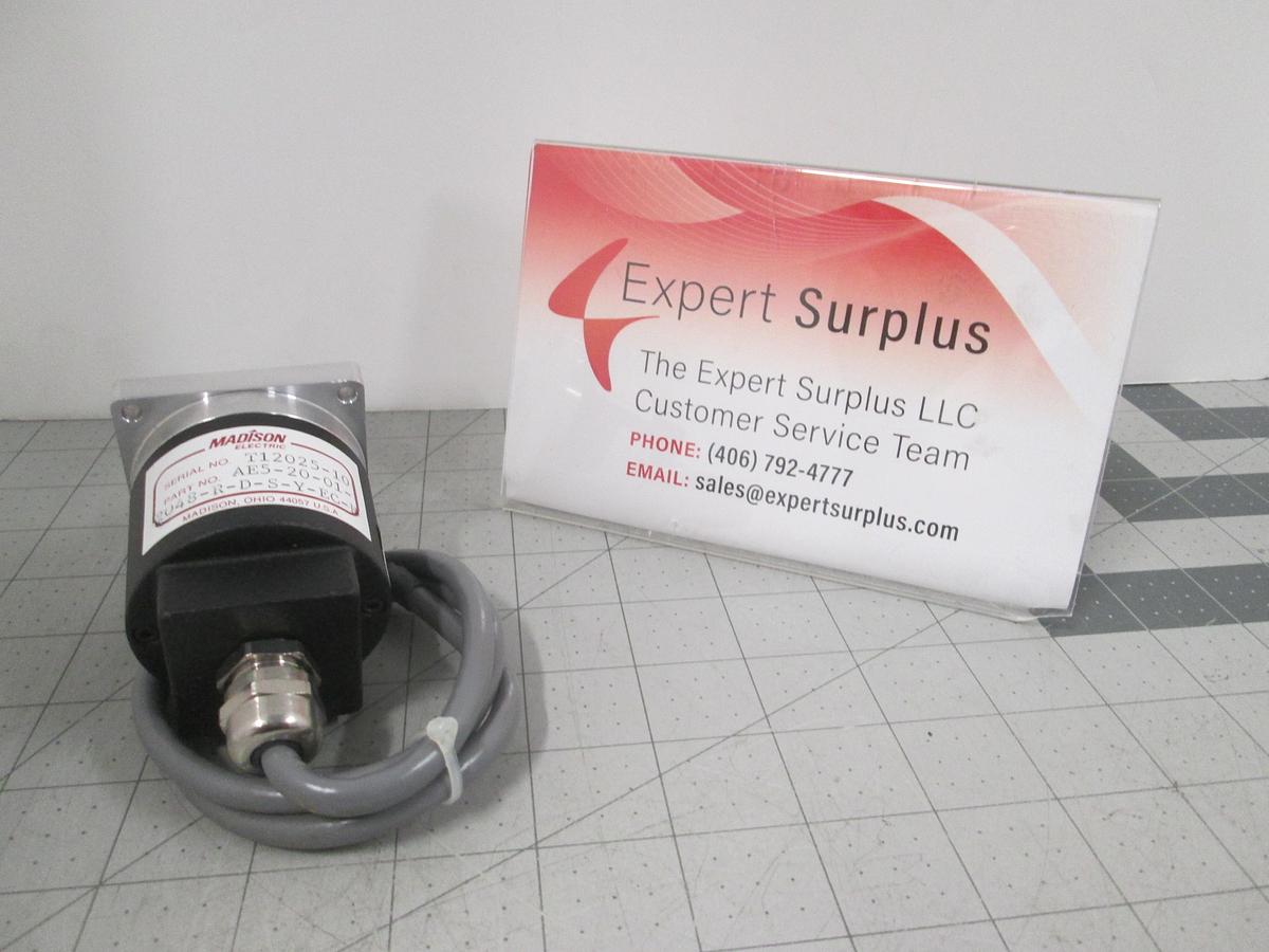 Used Madison Electric, AE5-20-01, Stepper Motor 2048, New with Box