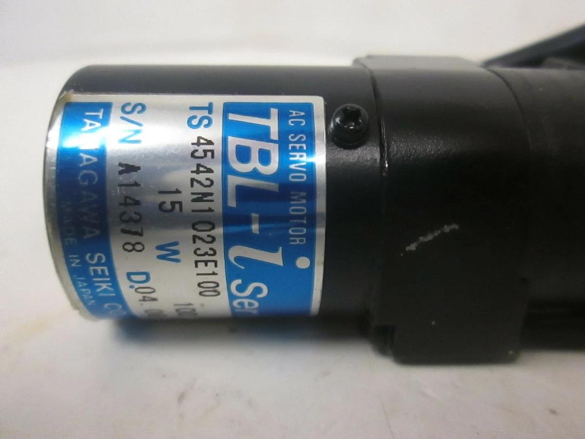 Used Tamagawa AC Servo Motor TBL-i Series w/ Harmonic Actuator RSF-8A-50-E200, Used