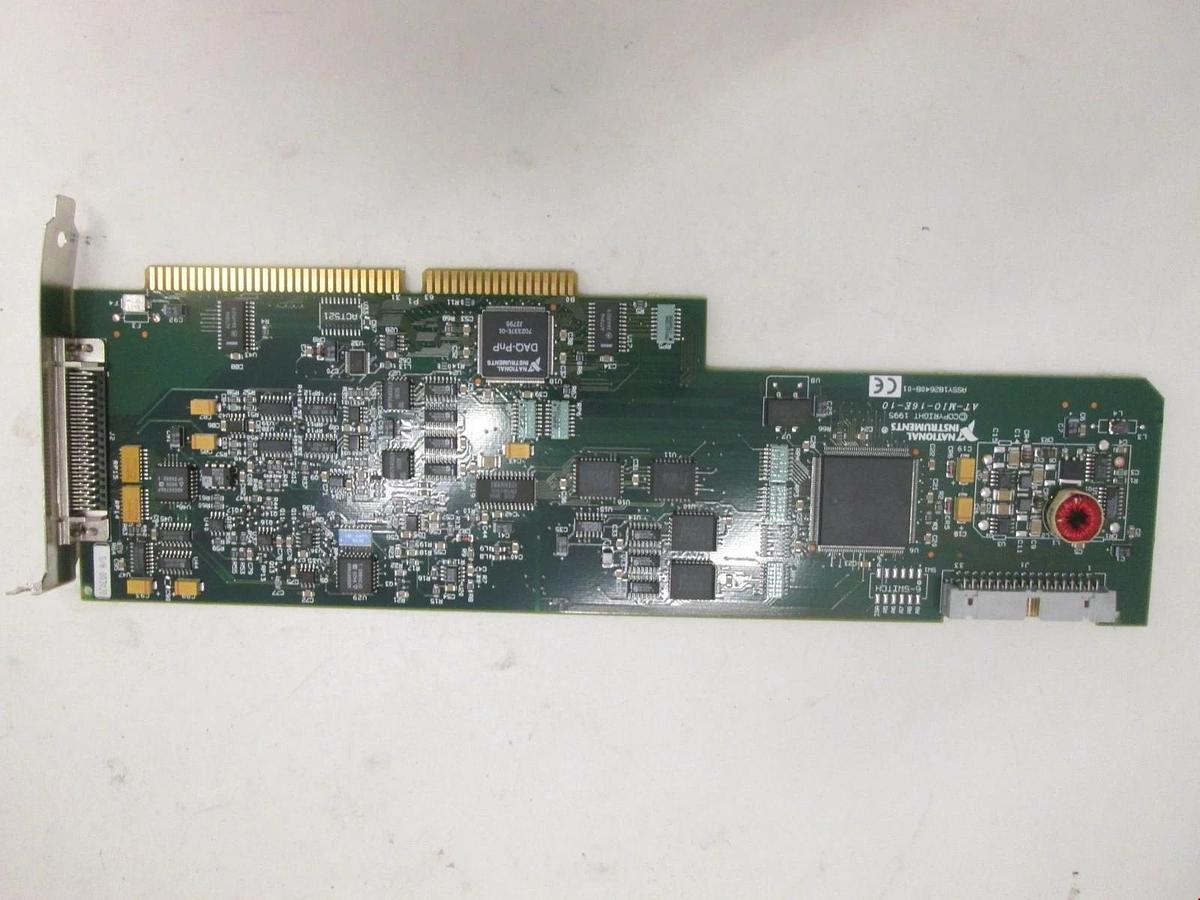 Used National Instruments, AT-MIO-16E-10, Multifunction DAQ Card, Used