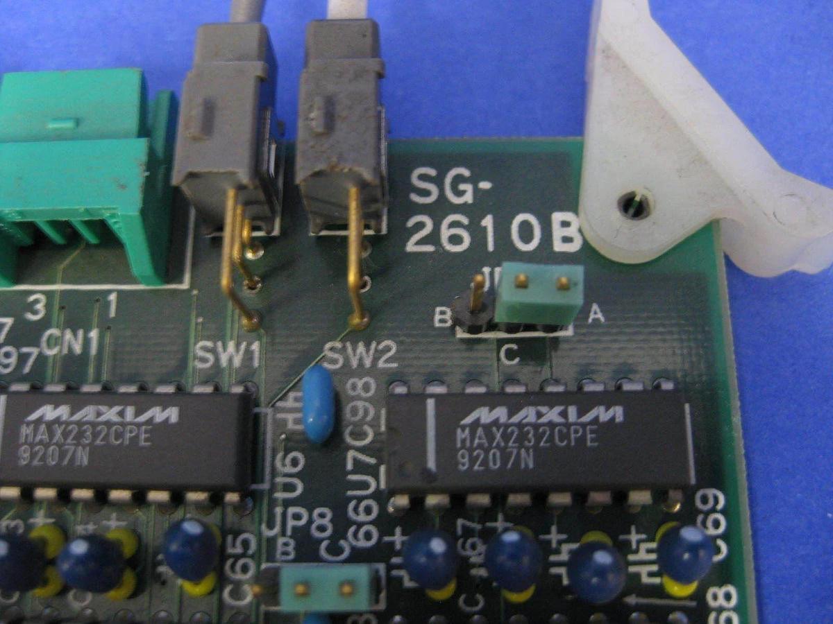 Used TEL Tokyo Electron SG-2610B PCB for a 3100 CTL Control Unit