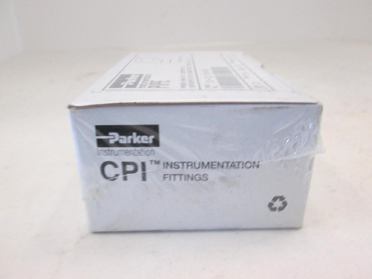 Parker, 12-12 FE-SS, Female Elbow Pipe Fitting Box of 2, New, Original Packaging
