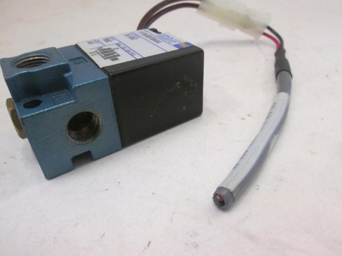 Used MAC, 111B-501BAAA, Solenoid Valve, 24 VDC, 6W, Used