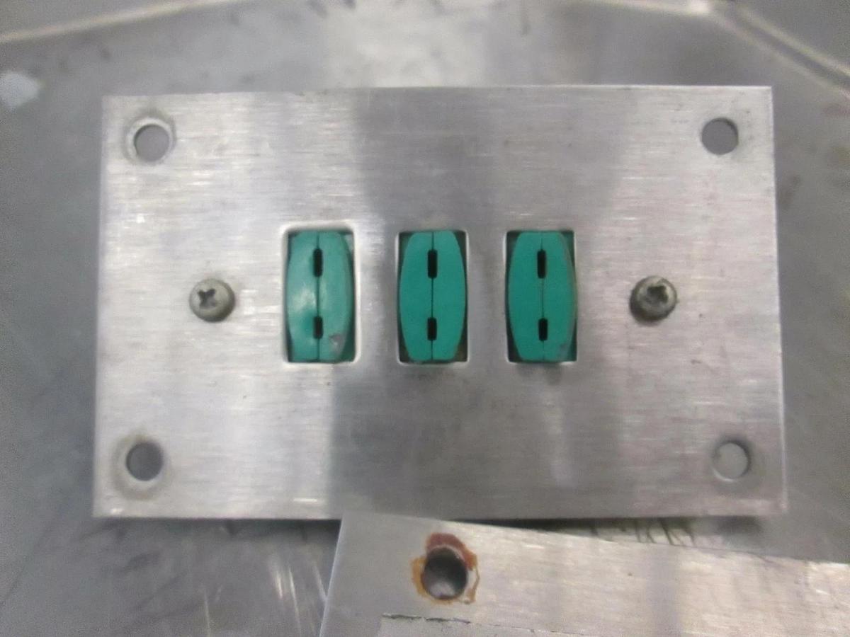 Used T/C Junction Box Face Plate, Used, Lot of 7