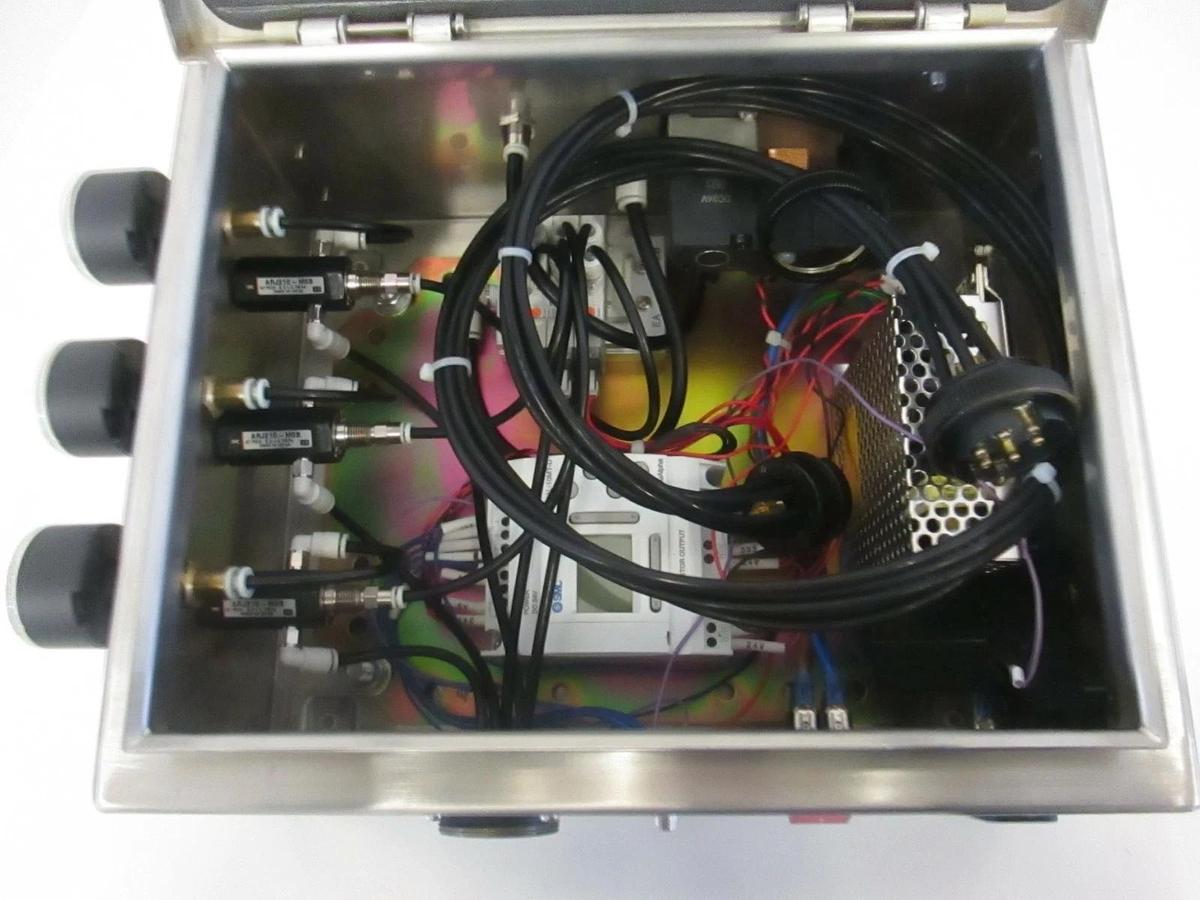 Used Hammond Manufacturing, Electrical Box w/ Various Parts, Used