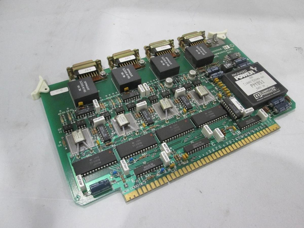 Used SVG , 600058-01, Communication Board PCB Assy, Used