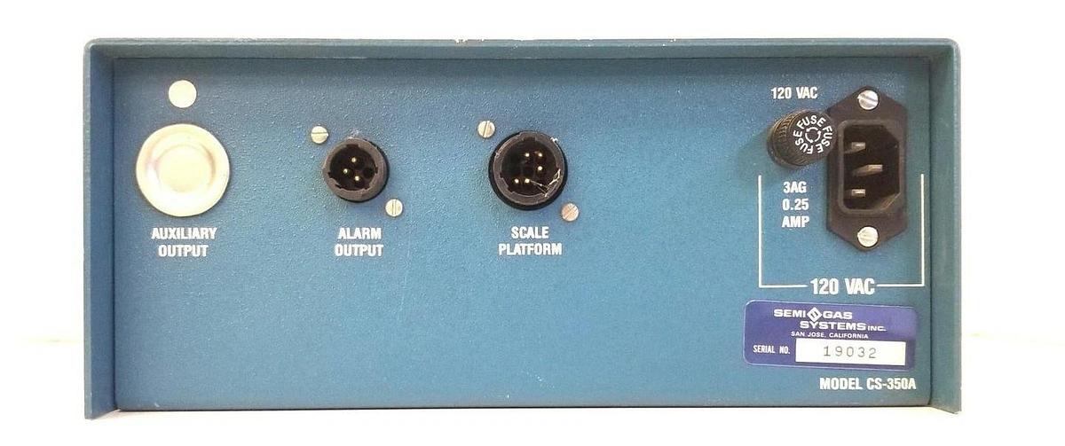 Used Semi-Gas Systems CS-350A Cylinder Scale , Used