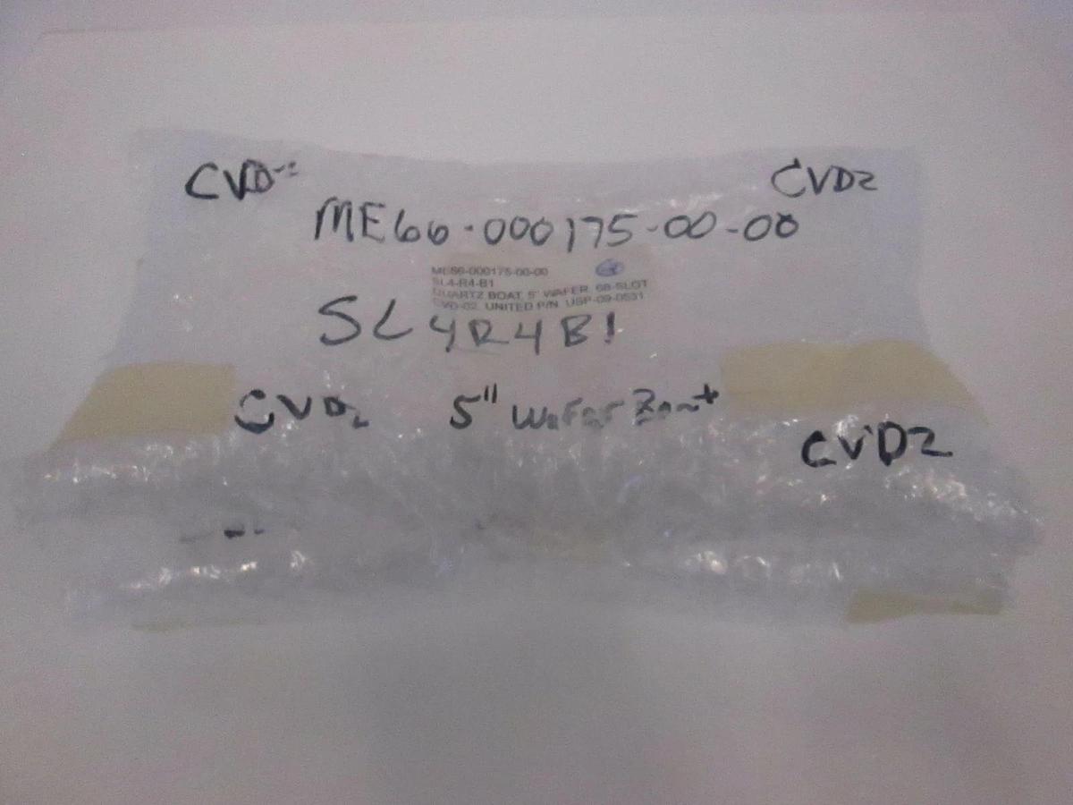 Quartz Boat 5" Wafer, 68-Slot, CVD-02, ME66-000175-00-00, New, Lot of 2