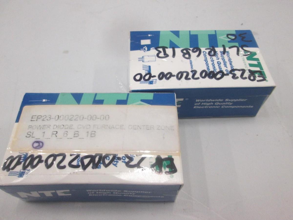 Used NTE Electronics, 6162, Power Diode, CVD Furnace, Center Zone, New, Lot of 2