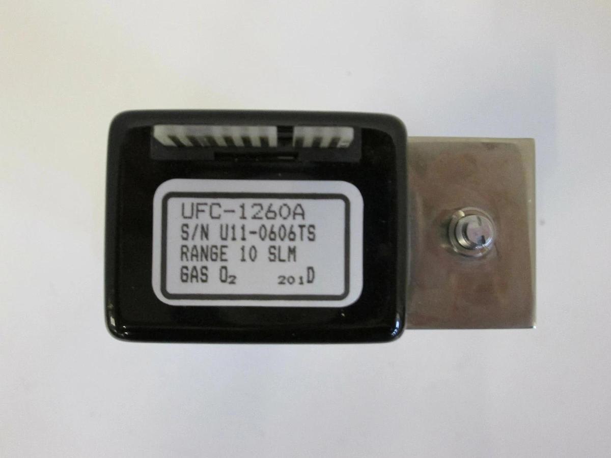 Used Unit UFC-1260A Mass Flow Controller MFC, O2, 10 sLM, 1/4" Male