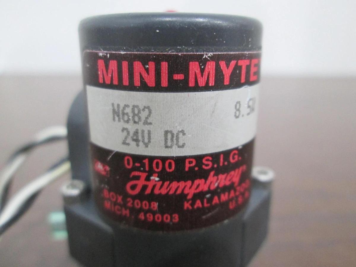 Used Humphrey, M6B2, Mini-Myte, 24V, Solenoid Valve, Used