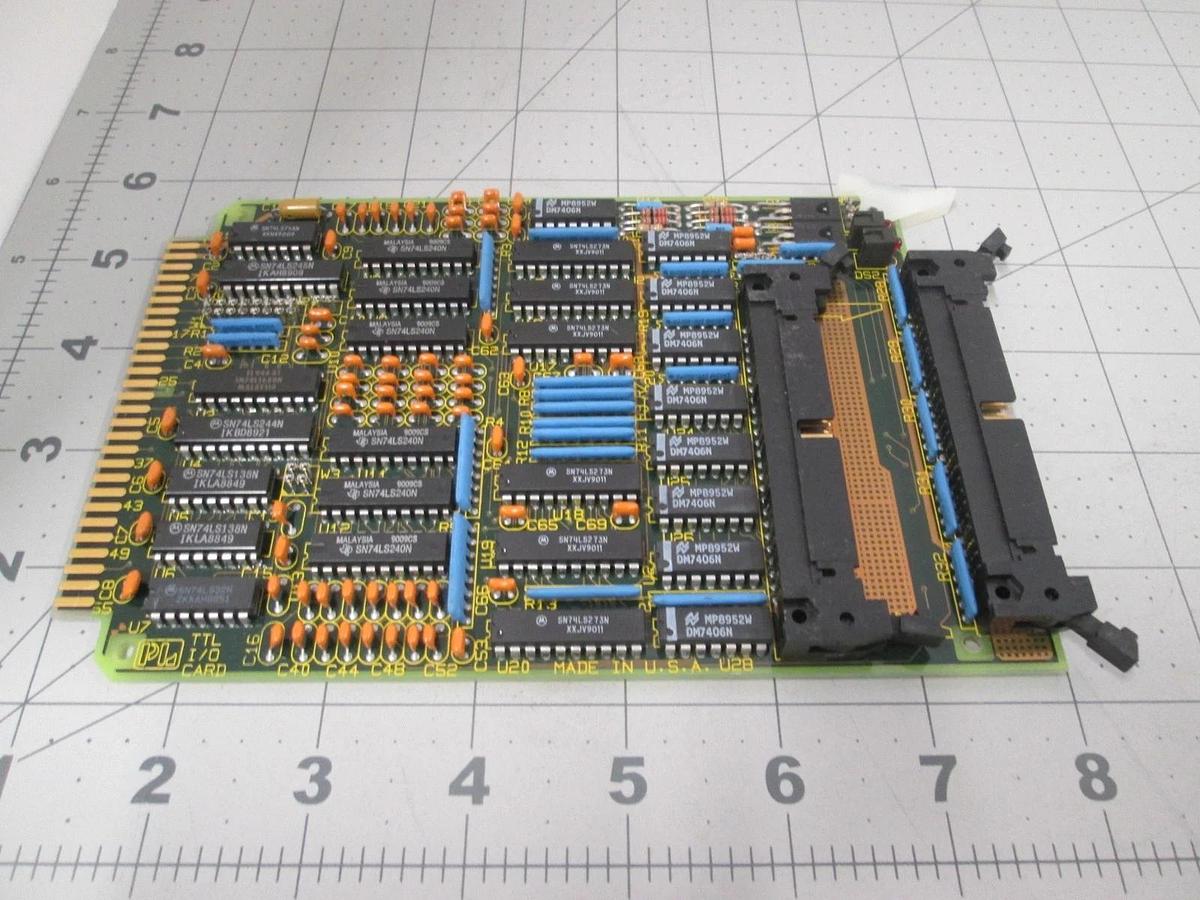 Watkins Johnson, 978769-001R, Pro Log PWB111469-003, TTL I/O Card, New