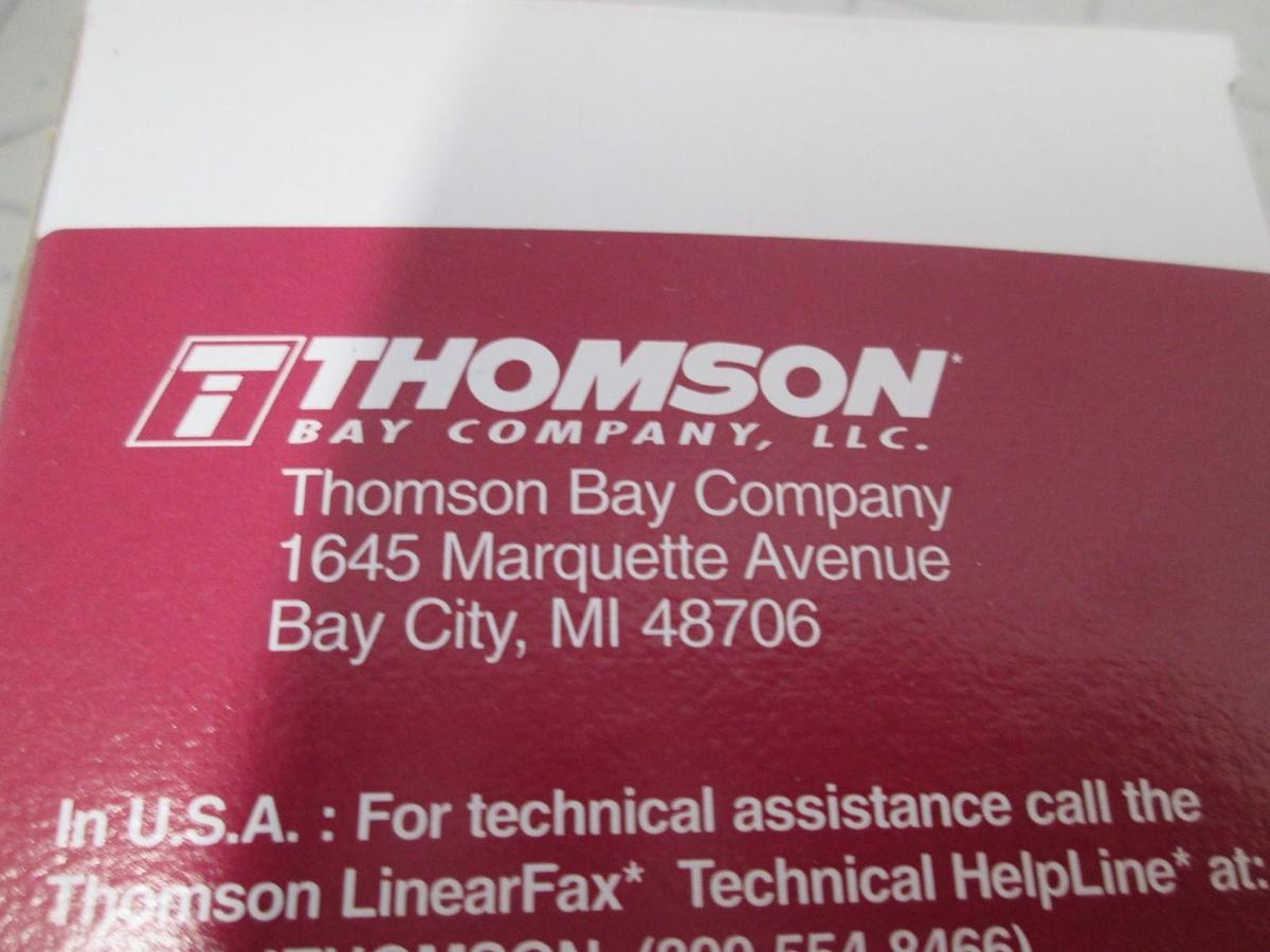 Used Thompson, CG20AABH, Accuglide Roller Bearing New