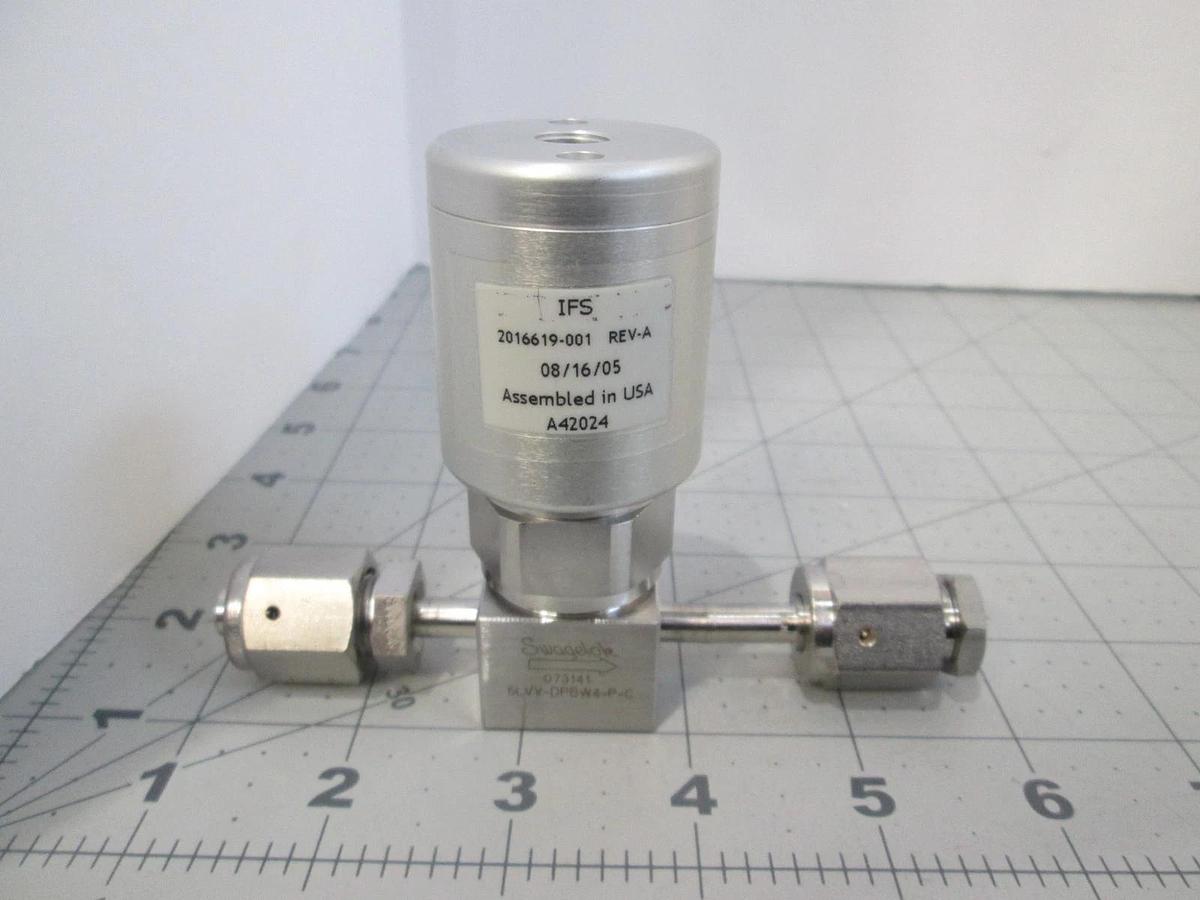Used Swagelok, 6LVV-DPBW4-P-C, Diaphragm Valve, Used