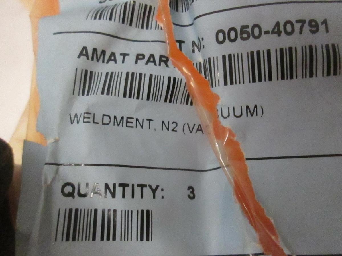 Used AMAT, Weldment, N2 Vacuum, 0050-40791, Used