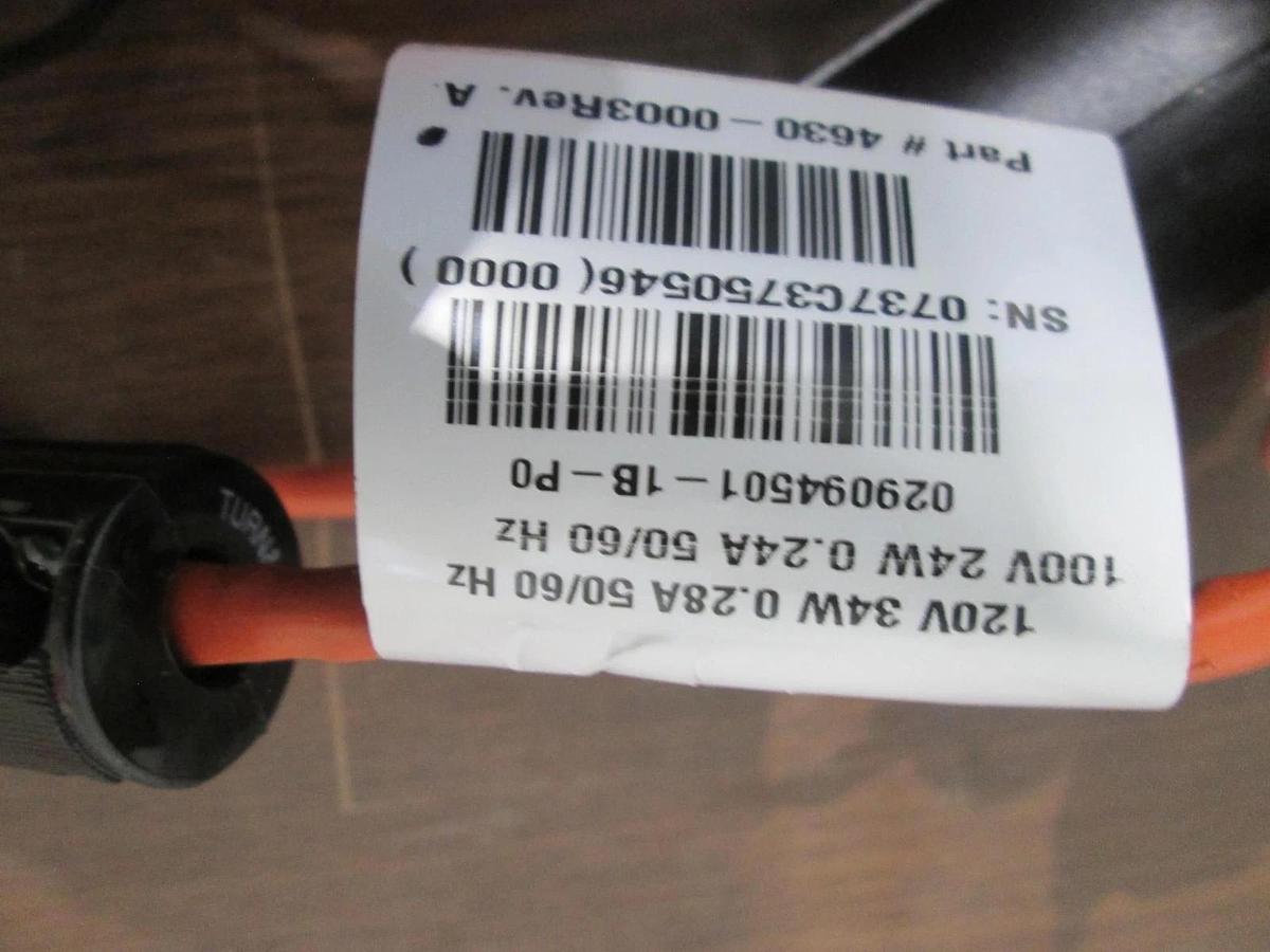 Used MKS, HPS Division, 4630-0003, Heater Jacket, 120V, 34W, .28A, 50/60Hz, Used