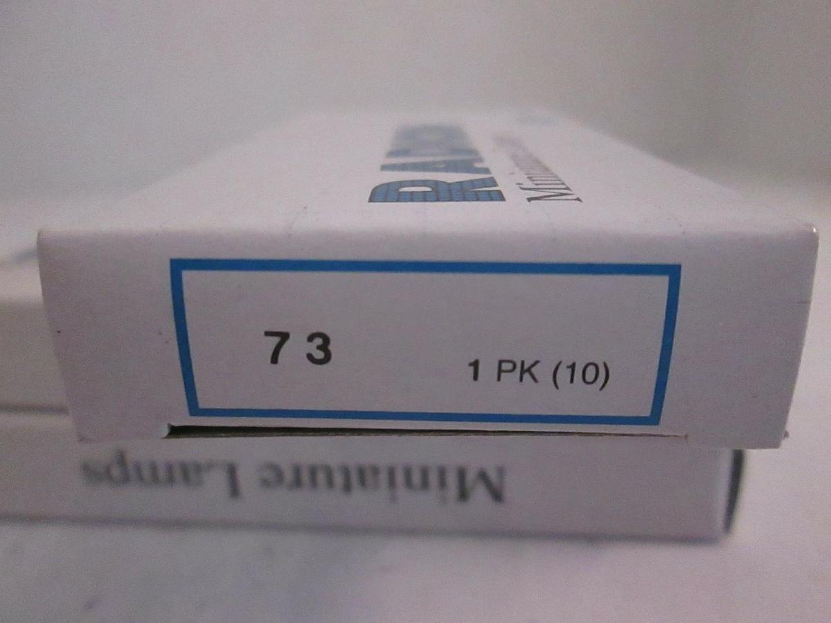 Used SPC Radion Mini Lamps 73, Pk of 10, Lot of 6 Boxes