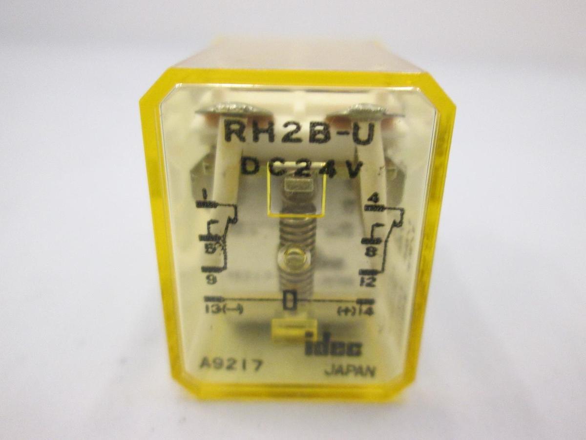 Used Idec, RH2B-U, Relay, DC24V, Used