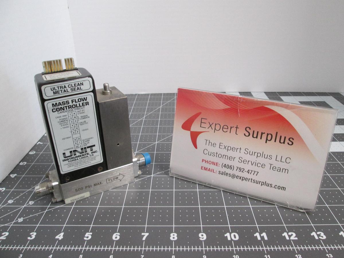 Used UNIT Instruments, UFC-1260a, 5 SLM N0 Nitric Oxide Mass Flow Controller