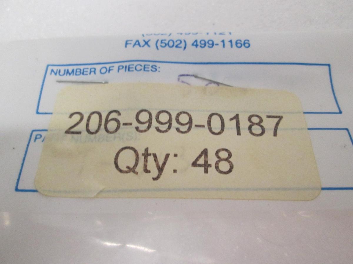 206-999-0187, New, Lot of 48