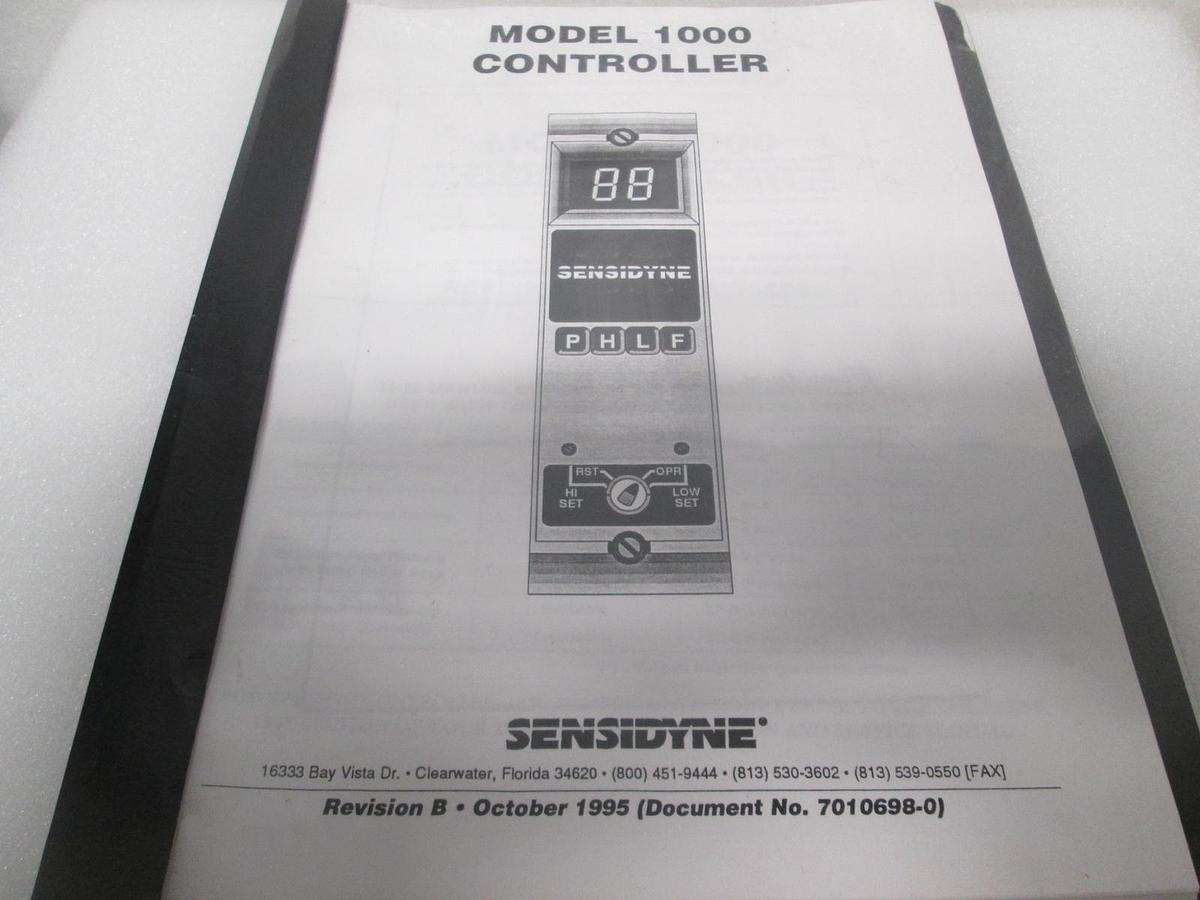 Used Sensidyne, Model 1000 Controller w/ PCB 7010626-1, 224-220, New