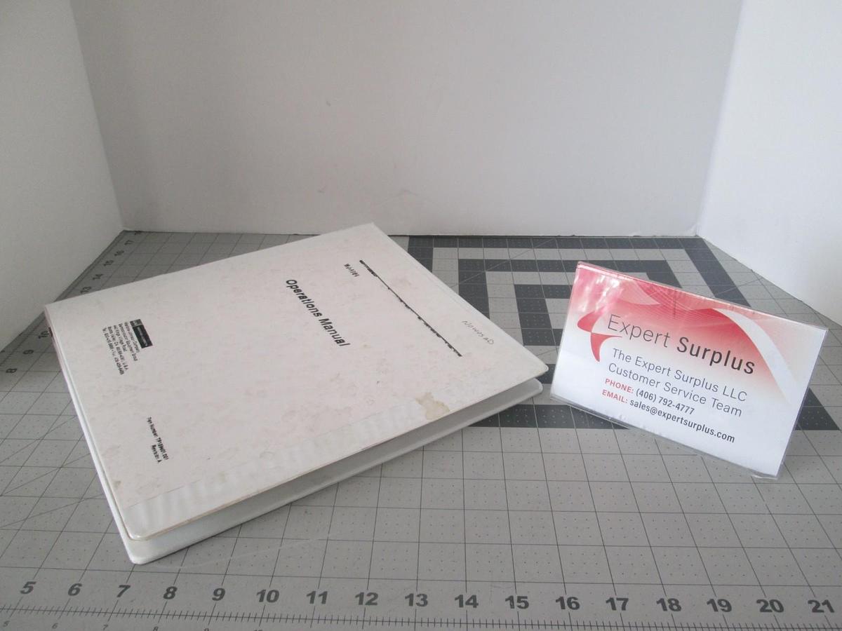 Used Watkins Johnson, Operations Manual, WJ-1000, Used