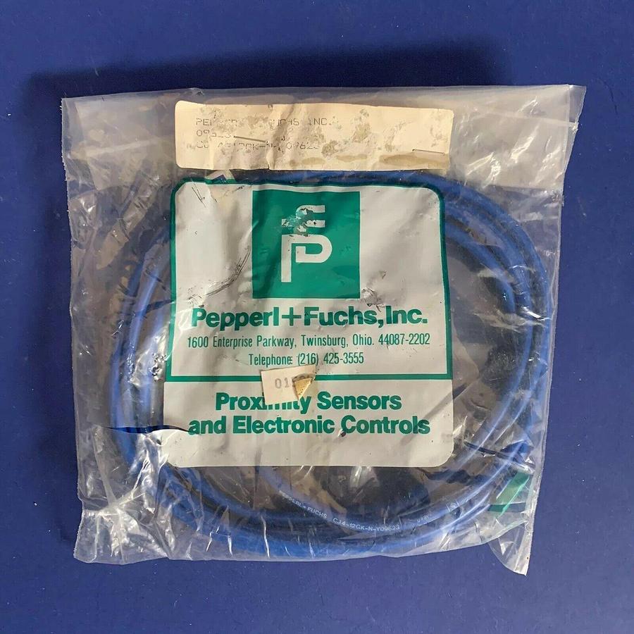 Pepperl+Fuchs  CJ4-12GK-N-Y09623 Capacitive Proximity Sensor, New