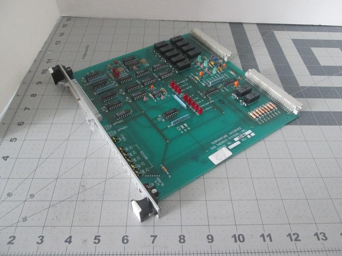 Used SVG, SPT Micro, 168615-011, Temperature Interface, PCB Assy, New