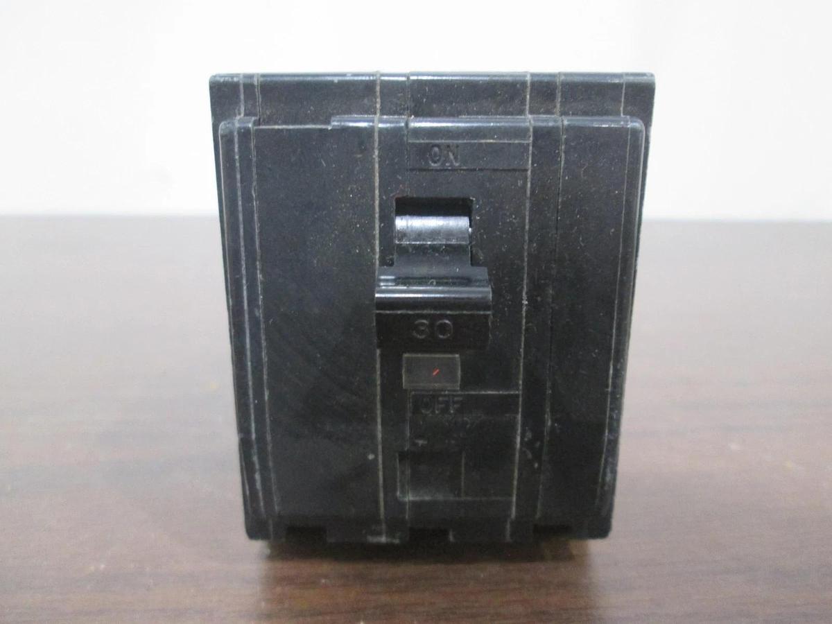 Used Square D, LM-3256, HACR Type, 30A, Three Pole Circuit Breaker, Used