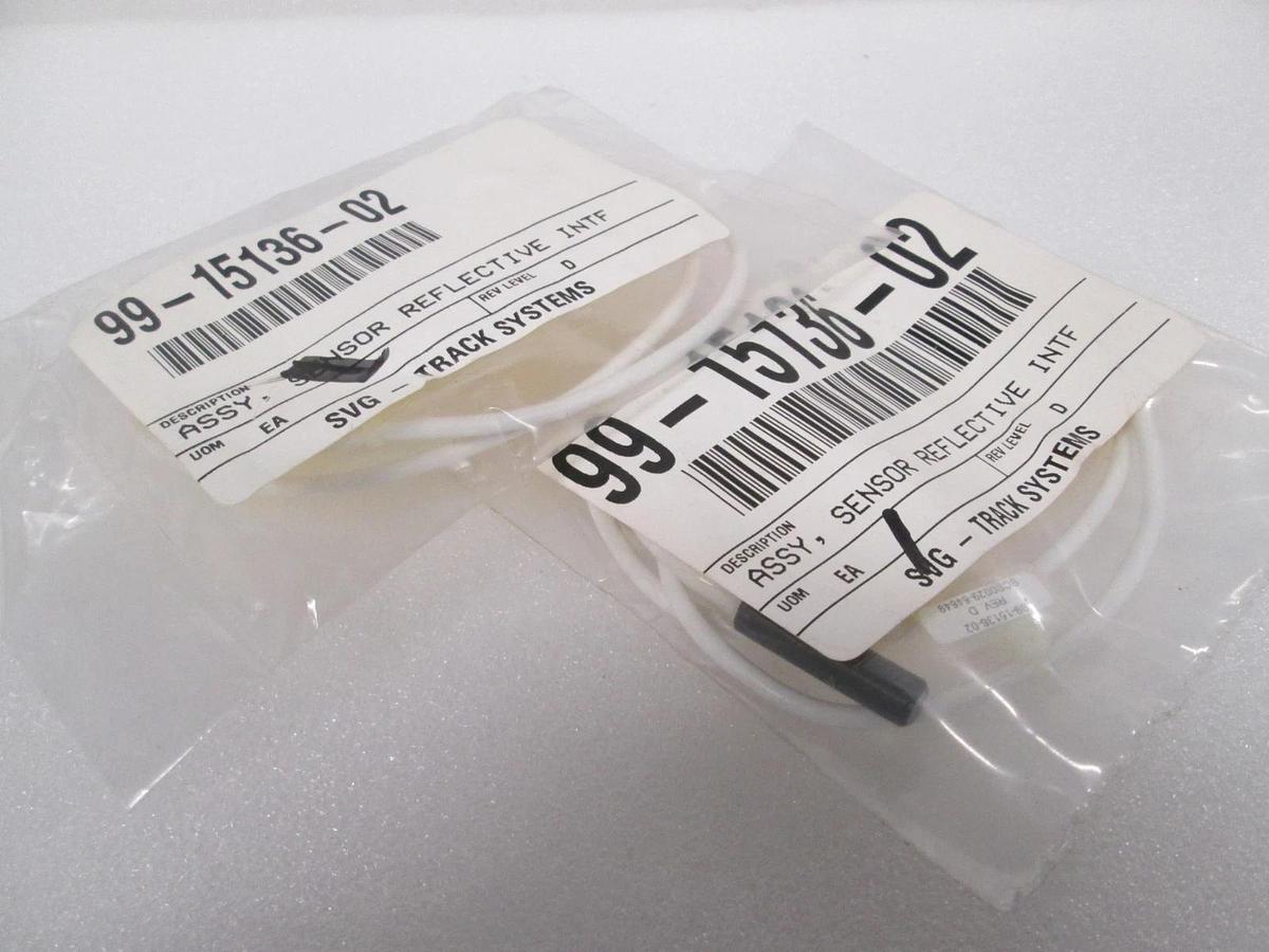 SMC, Sensor, Reflective INTF Assy, 99-15136-02, New, Lot of 2