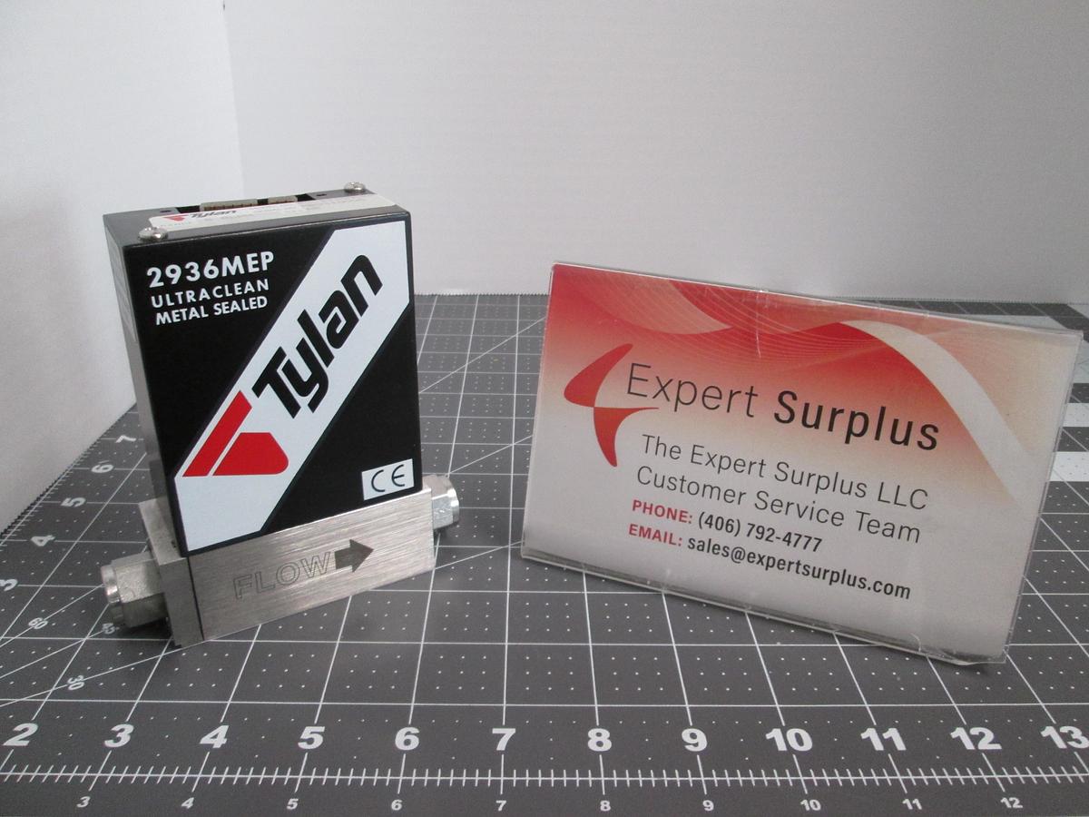 Used Tylan, 2936MEP, EC-2936MCEP, MFC 5 SLPM Aron Ultra Clean Metal sealed