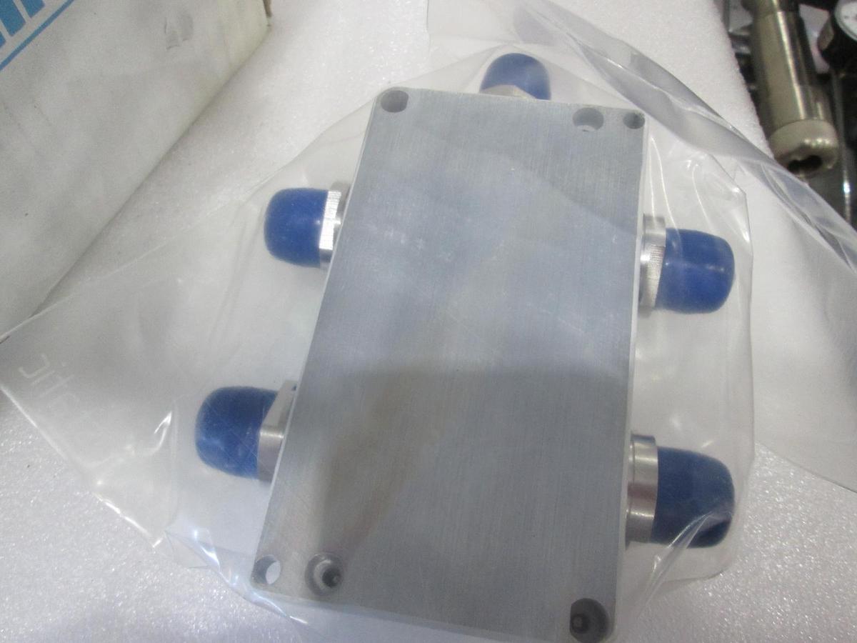 Suhner, 9070.17.0008, Female RF Metal Enclosure, 115mm x 64mm, New, Lot of 5