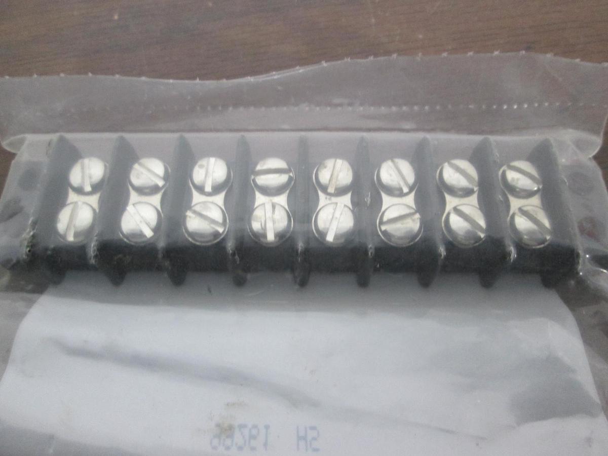Used Waldom/Cinch, 8140, 8 Position Terminal Block, New