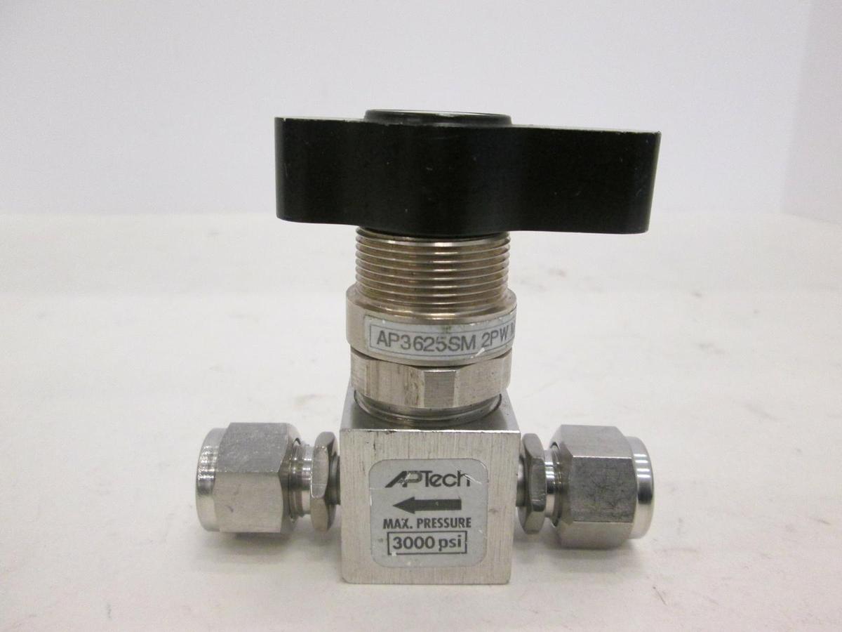 Used Aptech, Diaphragm Valve, AP3625SM 2PW MV4 MV4, Used