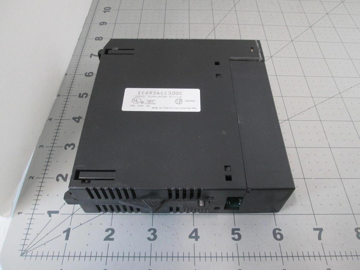 Used GE Fanuc, IC693ACC300C, PLC Input Simulator Module, Used