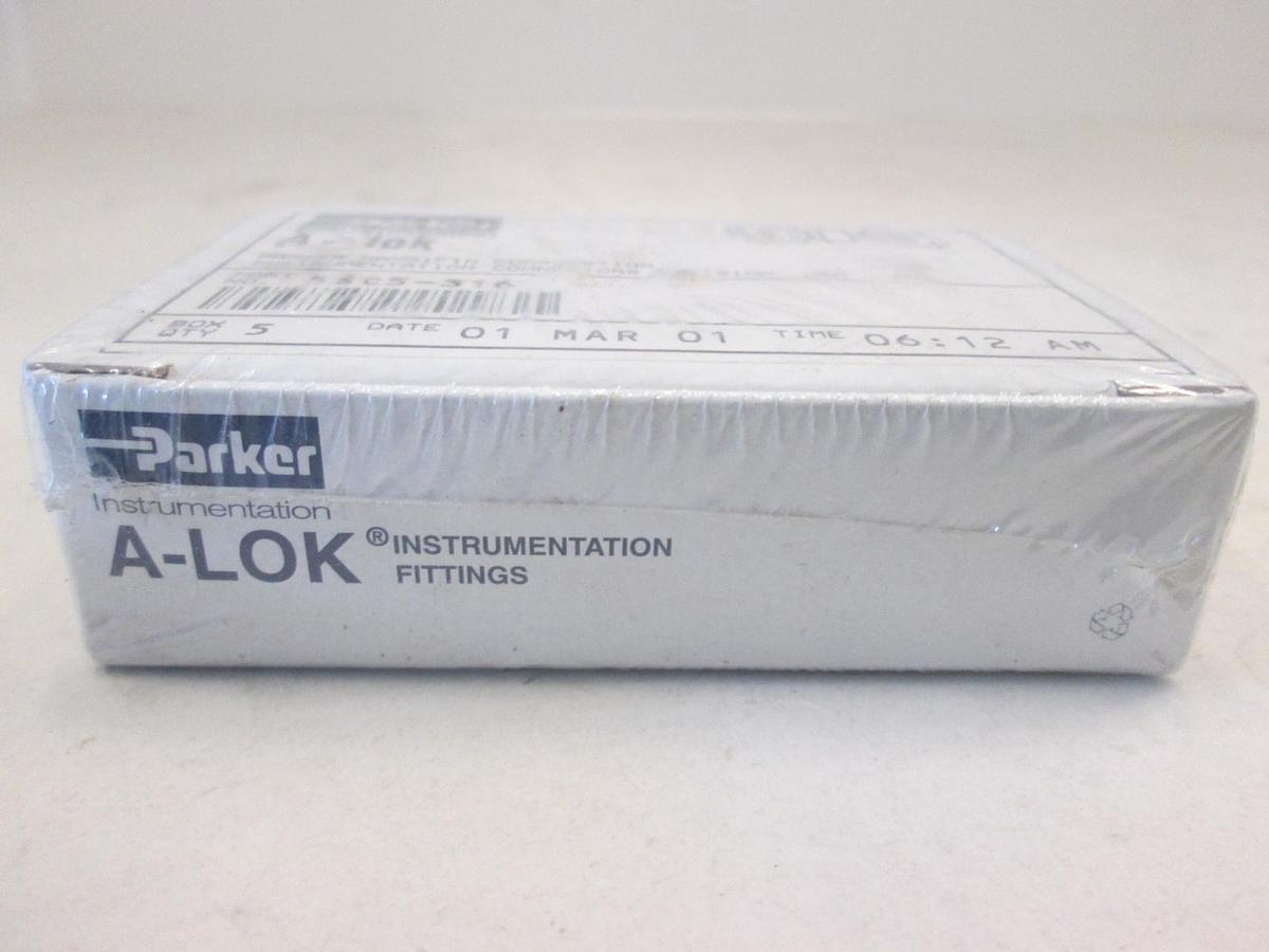 Parker, 5SC5-316, A-Lok Union, Box of 5, New, Original Packaging