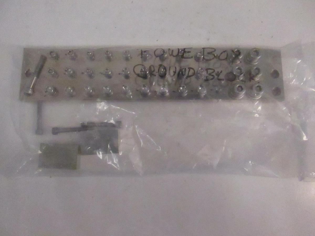 Used Tokyo Electron Limited Ground Block, 36 Slots, Plated Copper, Used