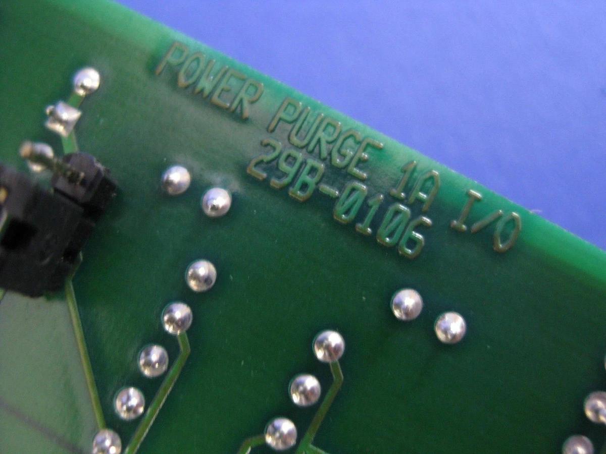 Used Power Purge 1A I/O, 29B-0106, Display and Keypad