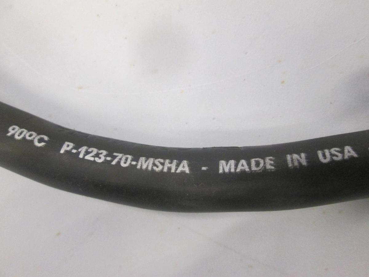 Used Carol, P-123-70-MSHA, Type SOW-A, 12/3, Power Cord Cable, 32", Used