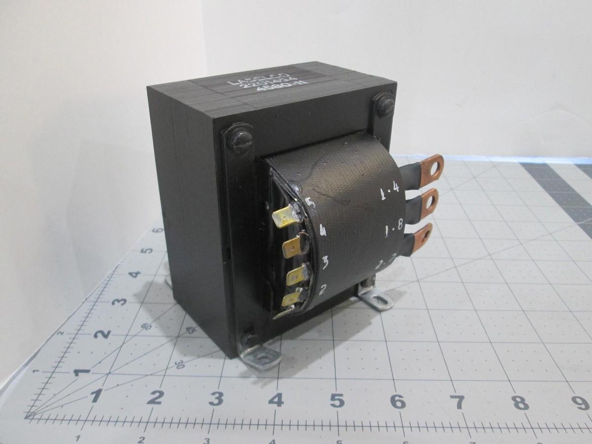 Used Laselco, 2201494, 4580-11, Power Transformer, 140VA, 115/208/230V, New